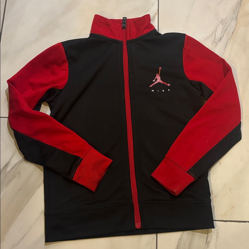 Jordan Zipper Up Two-Tone Red and Black size S / Kids